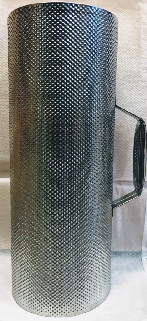 Guira Metalica Grande Con Raspador - Imagen 2