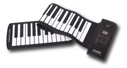 Teclado flexible PU61S plegable 61 teclas128 tonos128 ritmos45 melodiasimp MATRIX