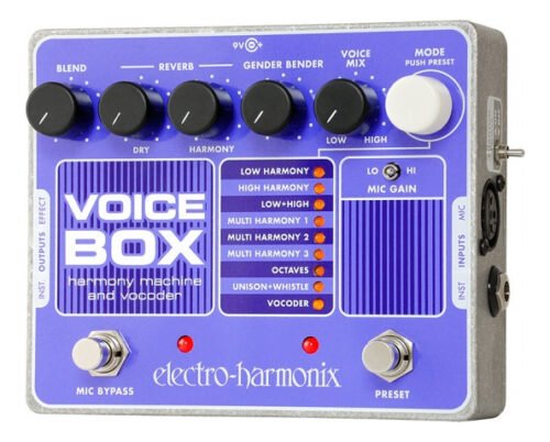 Pedal Exo VOICE BOX Harmony Machine & Vocoder  Electro Harmonix