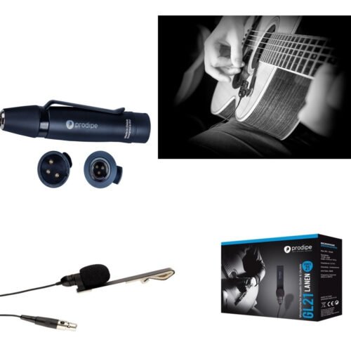 Microfono Guitarra Y Ukelele Condenser Prodipe Gl 21 - Imagen 2