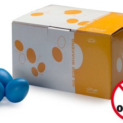 Huevos Ritmicos Stagg-Caja X 50 Unidades-Color Azul Egg50Blm