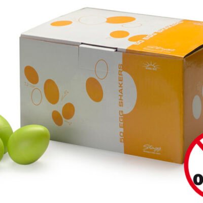 Huevos Ritmicos Stagg-Caja X 50 Unidades-Color Verde Egg50Grm