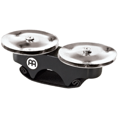 Jingles Dobles De Acero Para Dedos Meinl Fjs1Sbk Fjs1Sbk