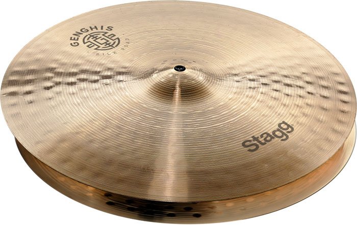 PLATILLO STAGG 15" GENGHIS MEDIUM HI HAT GENGHM15R