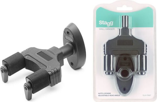SOPORTE STAGG AUTOLOCK PARA GUITARRA DE PARED CON TRABA