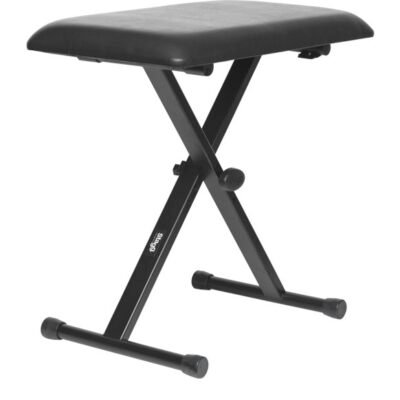 Banqueta Stagg De Teclado Color Negro Keba20