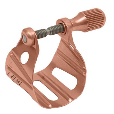 Abrazadera Bg Universal Para Saxo Alto-Tenor Metal Oro Rosa-+ Cubre Boquilla L29Mj