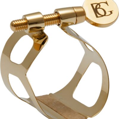 Abrazadera Bg Tradition Clarinete Enchapado Oro 24K-+ Cubre Boquilla L3