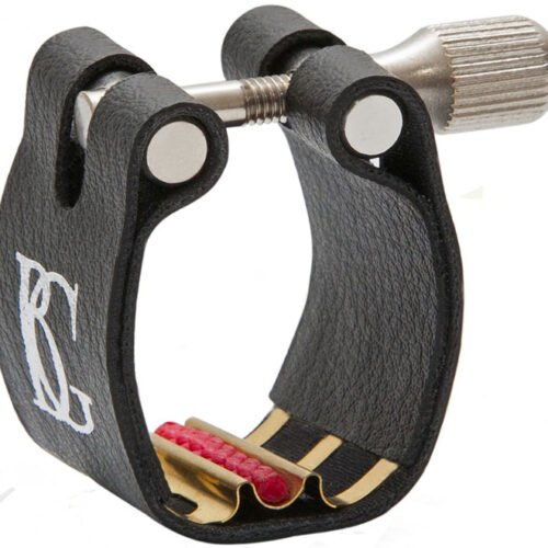 ABRAZADERA BG REVELATION PARA CLARINETE SINTETICO-METAL-INCLUYE CUBRE BOQUILLA L4R