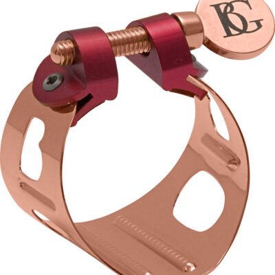 Abrazadera Bg Duo Saxo Alto-Clarinete Oro Rosa-+ Cubre Boquilla Ld9