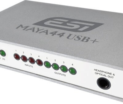 Placa De Audio Esi 4 Input/4 Output Rca Independientes-20Bit-Usb Maya44Usb