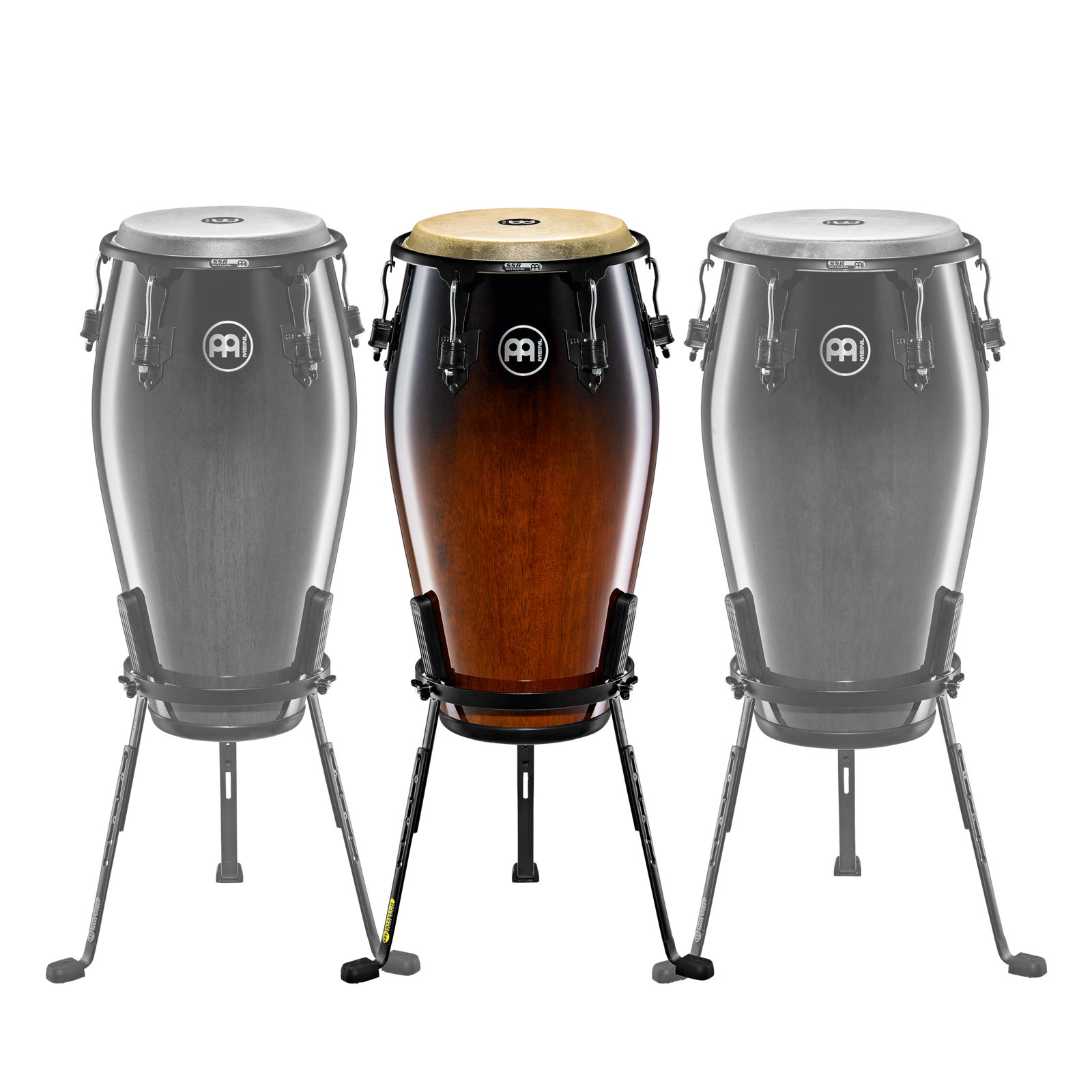 Conga 11 3/4" Marathon Classic Series Con Soporte Color Coffee Burst Meinl Mcc1134Cb Mcc1134Cb