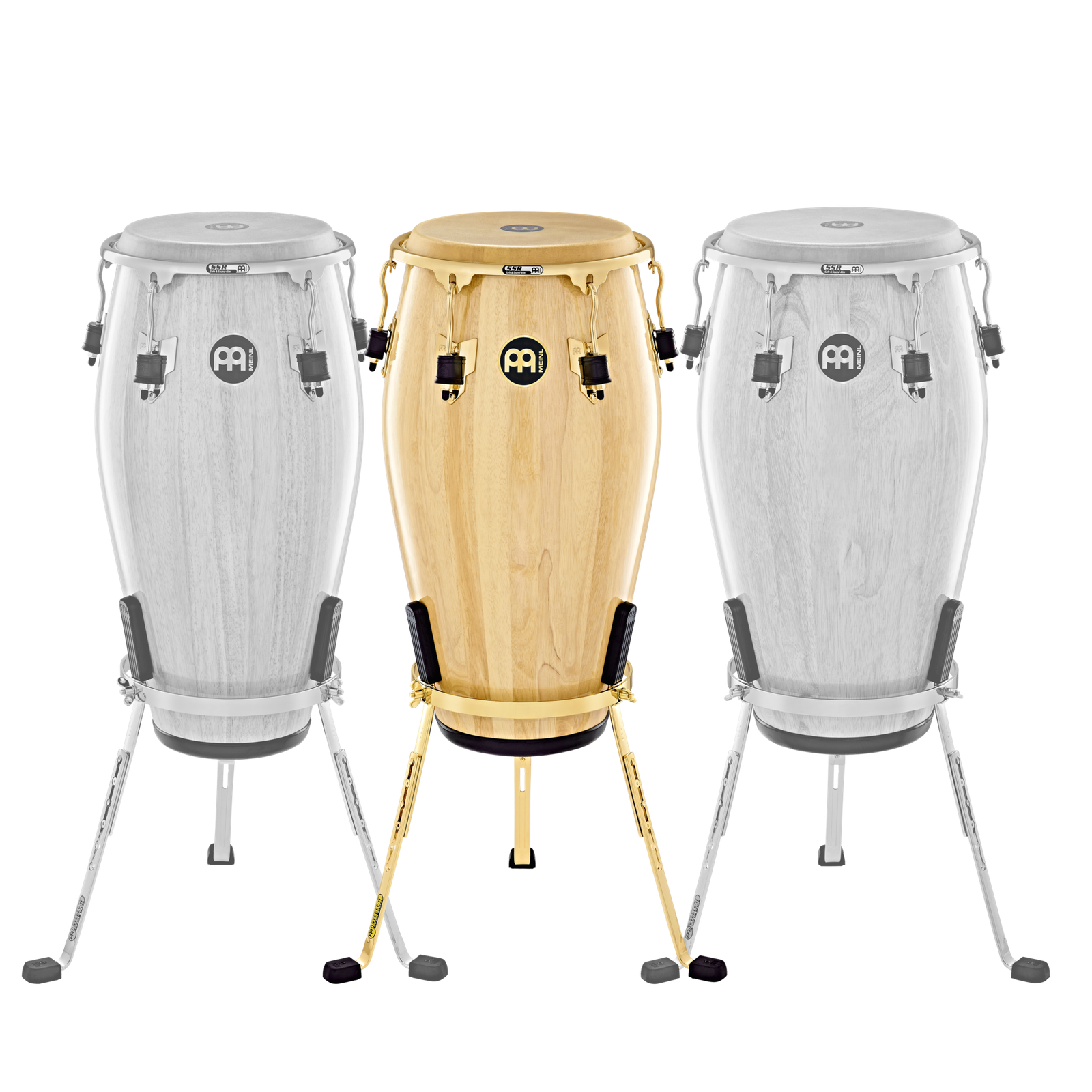 Conga 11 3/4" Marathon Exclusive Series Hardware Y Soporte Dorado Meinl Mec1134Ntg Mec1134Ntg