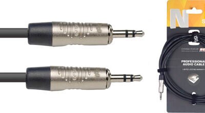 Cable Stagg Mini Plug-Mini Plug 3Mts Nac3Mpsr