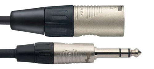 CABLE STAGG CANON MACHO-PLUG STEREO 3MTS