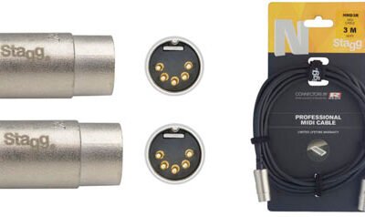Cable Stagg Pro Midi 3Mts Nmd3R