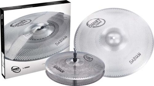 SET SABIAN DE PRACTICA QUIET TONE LOW VOLUME 13" 18"
