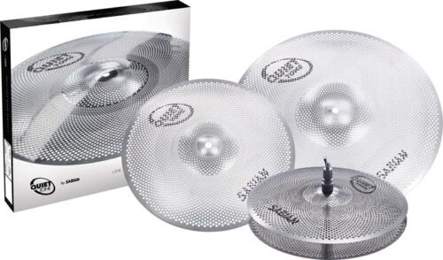 SET SABIAN DE PRACTICA QUIET TONE LOW VOLUME 13" 14" 18"