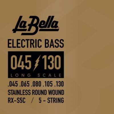 Encordado La Bella De Bajo 5 Cuerdas Rxs 045-065-080-105-130 Rxs5C