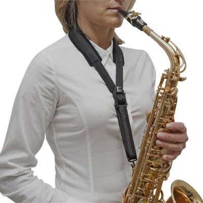 Correa Bg Saxo Alto-Tenor Con Gancho Metal-Large S10M