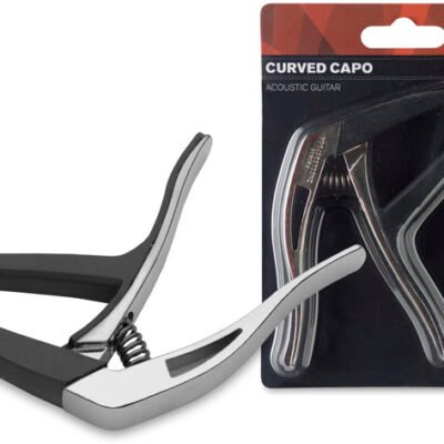 Capodastro Stagg Pinza Para Guitarra Acustica/Electrica-Color Cromado Scpxcucr