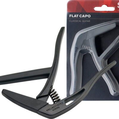Capodastro Stagg Pinza Para Guitarra Clasica-Color Negro Scpxflbk