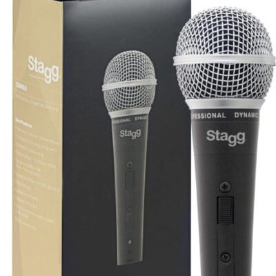 Microfono Stagg Dinamico Cardioide Con Cable 5Mts-Estuche Sdm50