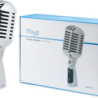 Microfono Stagg Dinamico Cardioide Vintage Sdmp40Cr