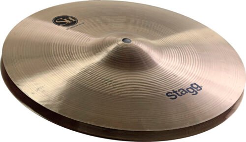 PLATILLO STAGG 14" SH REGULAR HI HAT MEDIUM PAIR