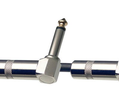 Cable Stagg Interpedal Plug Angular-Plug Angular Metalico 0.60Mts Spc060Ldl