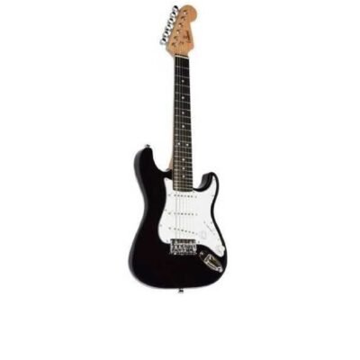 Guitarra Electrica Leonard Stratocaster Para Chicos 3/4 - Color Negro Le363Bk34