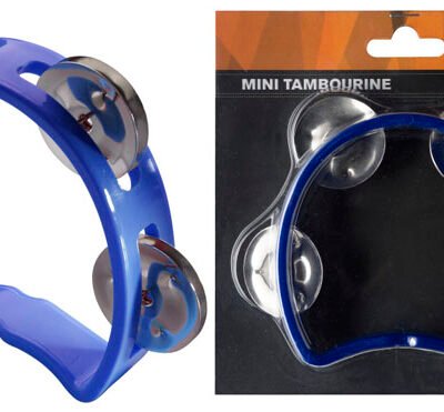 Aro De Percusion Stagg En Blister-4 Sonajas-Color Azul Tabminibl