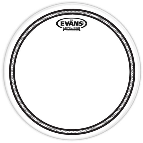 PARCHE EVANS 08" EC2 TRANSPARENTE CAPA DOBLE