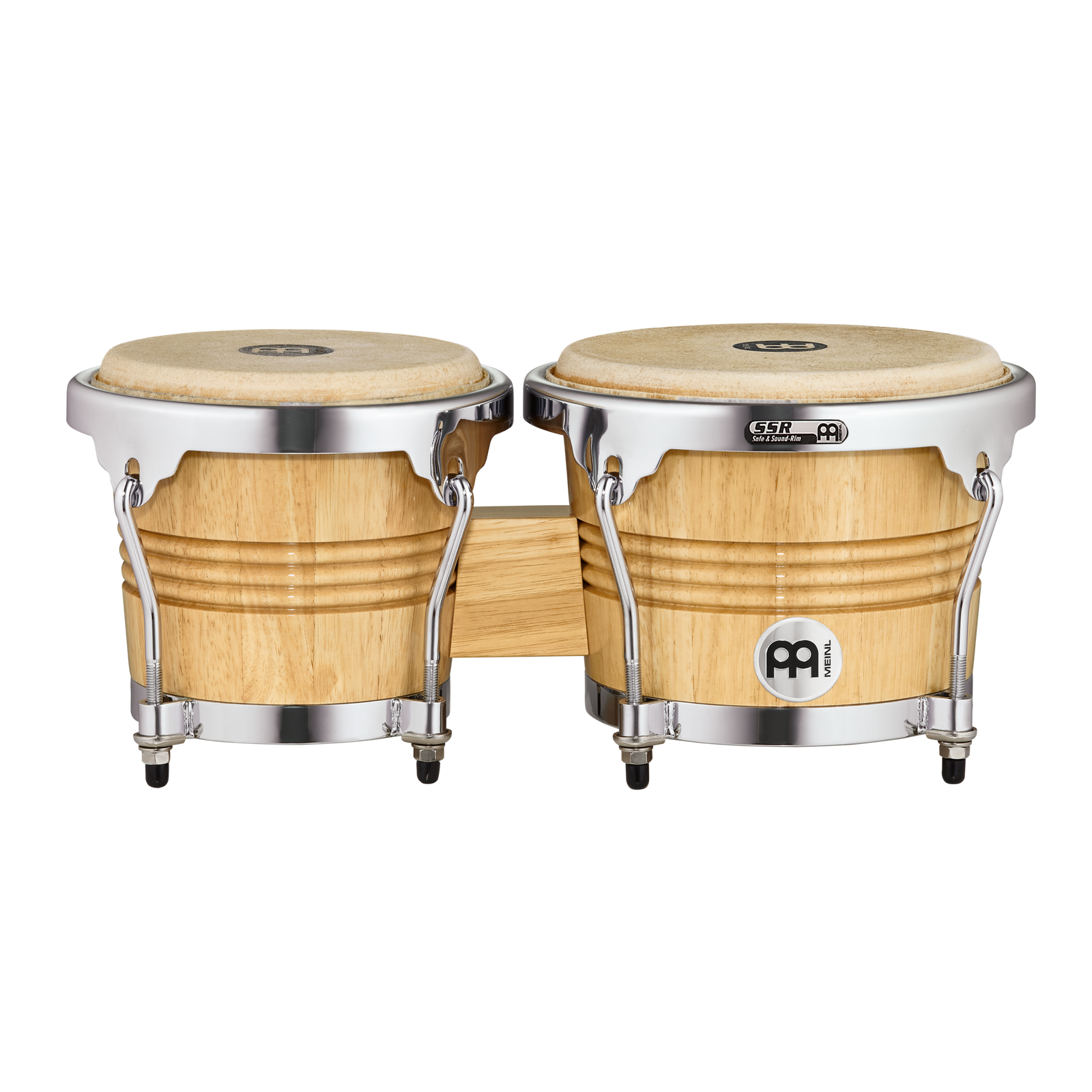 Bongo En Roble De Siam 6 3/4" & 8" Meinl Wb200Ntch Wb200Ntch