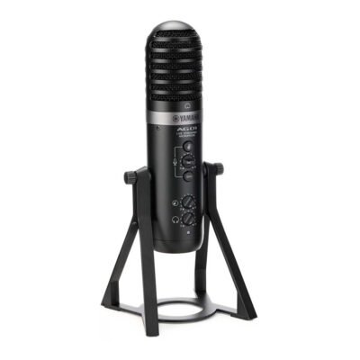 Yamaha Ag01B  Microfono Usb Para Streaming Negro Ag01B