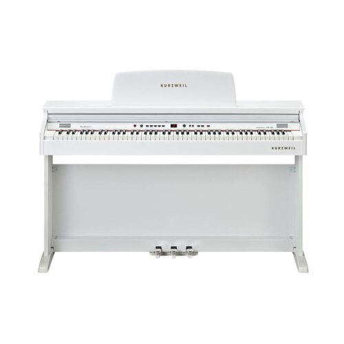 KA130WH PIANO DIGITAL KURZWEIL 88 NOTAS CON MUEBLE-16 SONIDOS-32 VOCES POLIFONIA-LED DISPLAY-USB/MIDI-BANQUETA INCLUIDA-COLOR BLANCO