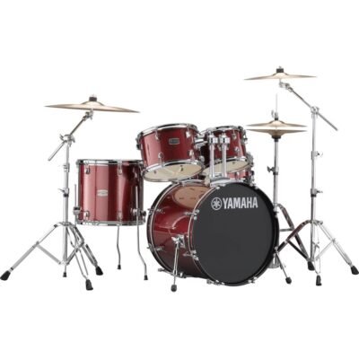 Yamaha Rdp0F5Bgg  Batería Acústica De Cinco Cuerpos Series Rydeen Burgundy Glitter Rdp0F5Bgg