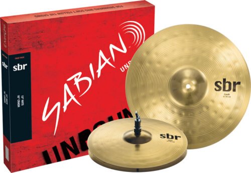 SET SABIAN SBR FIRST PACK INCLUYE HIHAT 13" - CRASH 16"