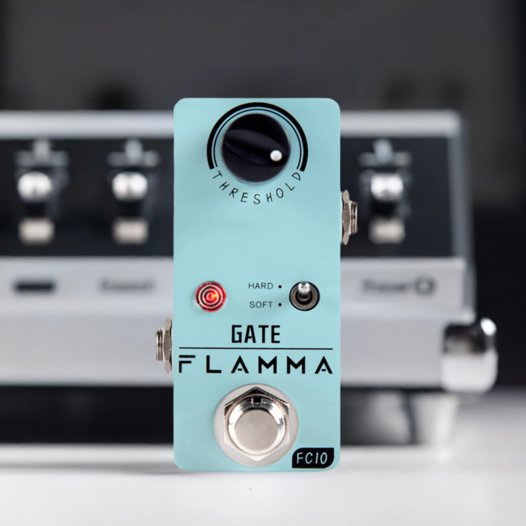 Pedal Mini De Noise Gate Para Guitarra Eléctrica Flamma Fc10
