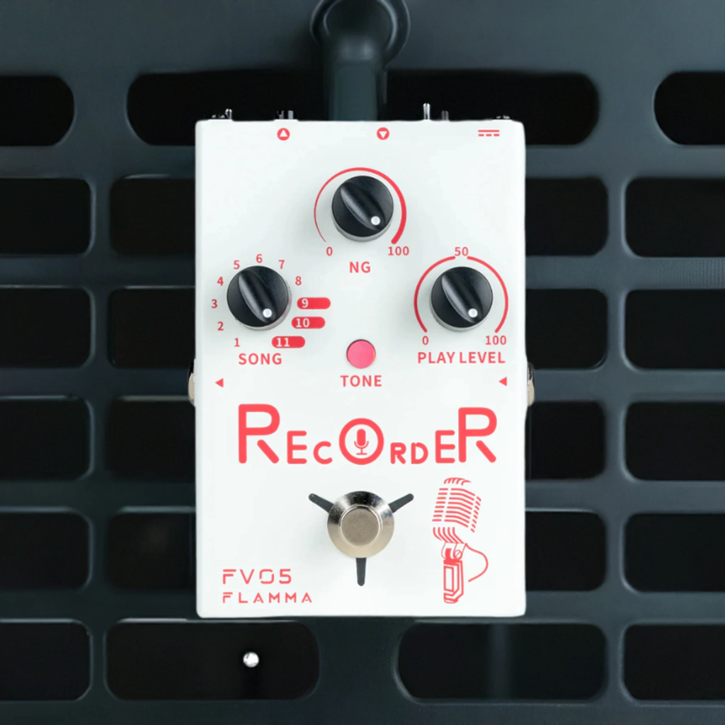 Pedal Para Voz Flamma Fv05 Recorder Grabadora De Voz