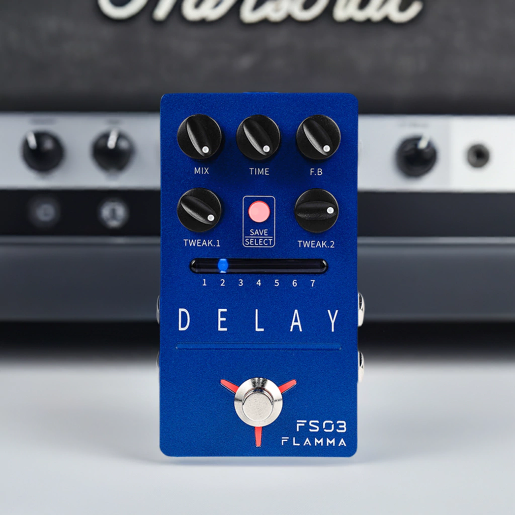 Pedal Flamma Fs03 Delay De Guitarra Eléctrica
