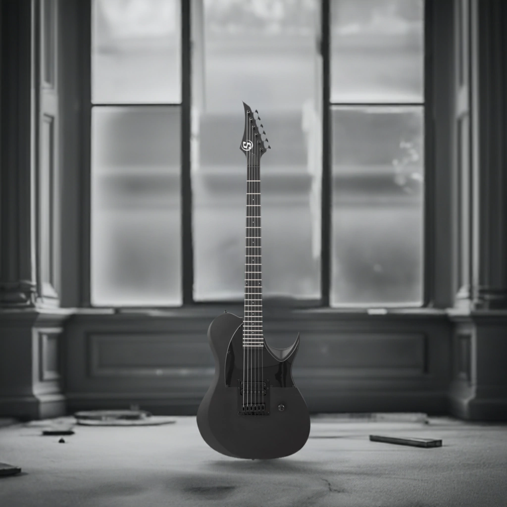 Guitarra Electrica S By Solar Tb4.61C-E Carbon Black Matte