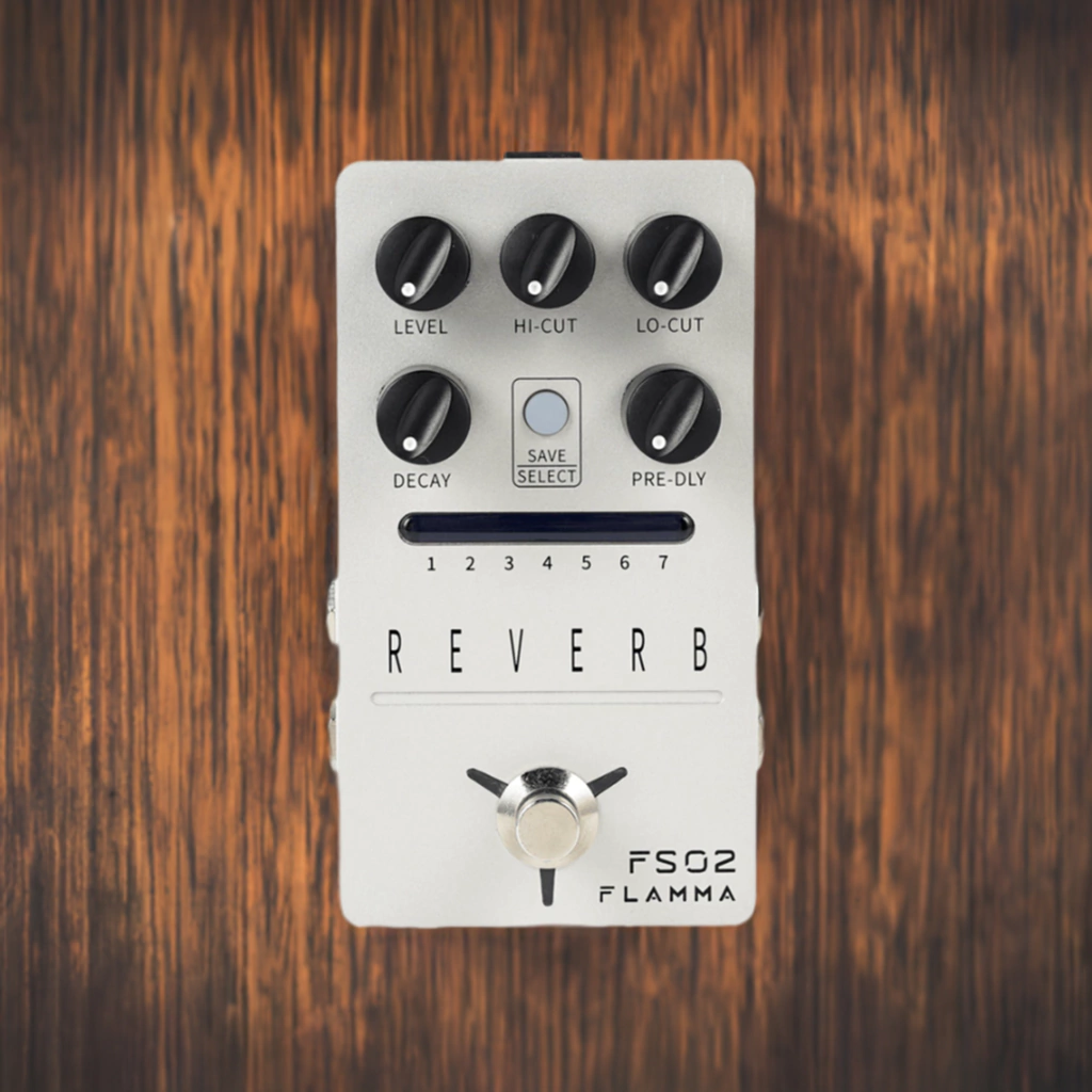Pedal De Reverb Flamma Fs02 Para Guitarra Eléctrica