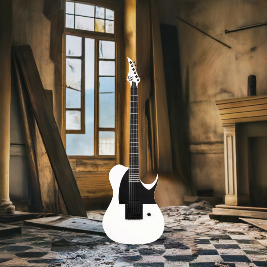 Guitarra Electrica S By Solar Tb4.61W-E White Matte