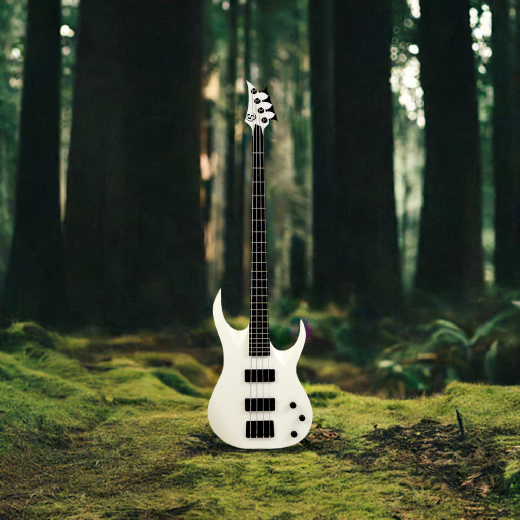 Bajo Electrico S By Solar Ab4.4W-E White Matte