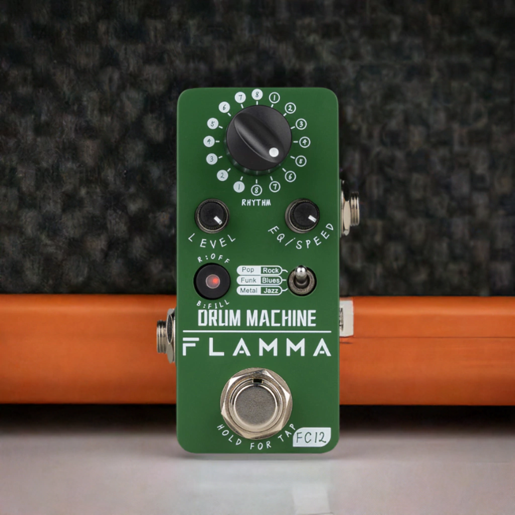 Pedal Flamma Fc12 Drum Machine Maquina De Ritmos