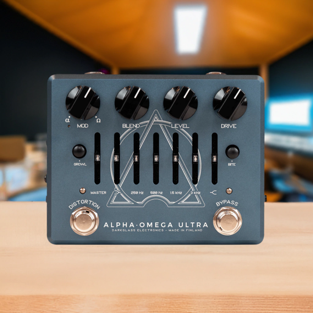Pedal Darkglass Alpha Omega Ultra Aou V2 Aux In Preamplificador