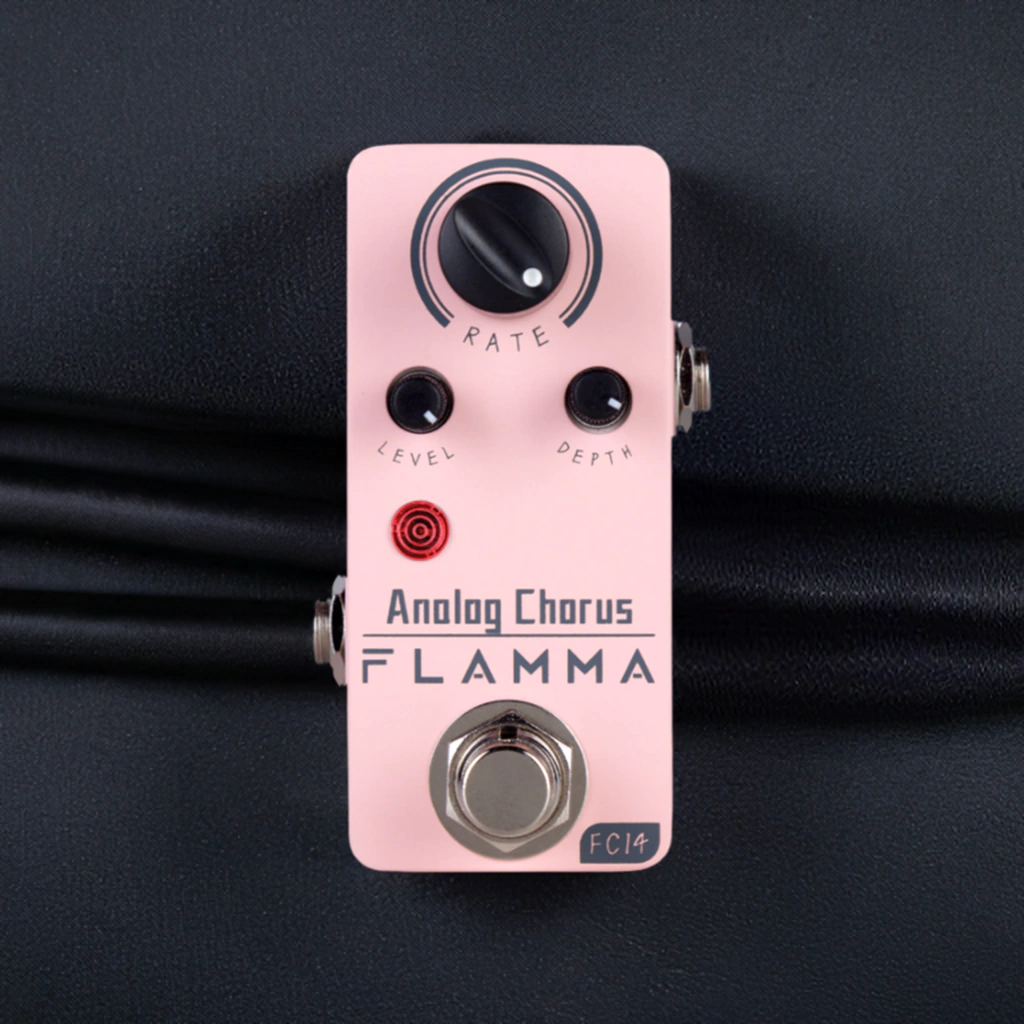 Pedal Mini Chorus Para Guitarra Eléctrica Flamma Fc14