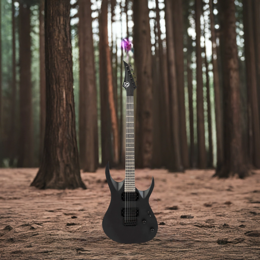 Guitarra Electrica S By Solar Ab4.6C-E Carbon Black Matte