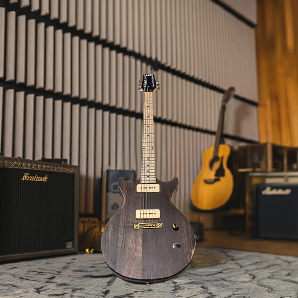 Guitarra Slick Guitars Sl60M Bwn Melody Maker